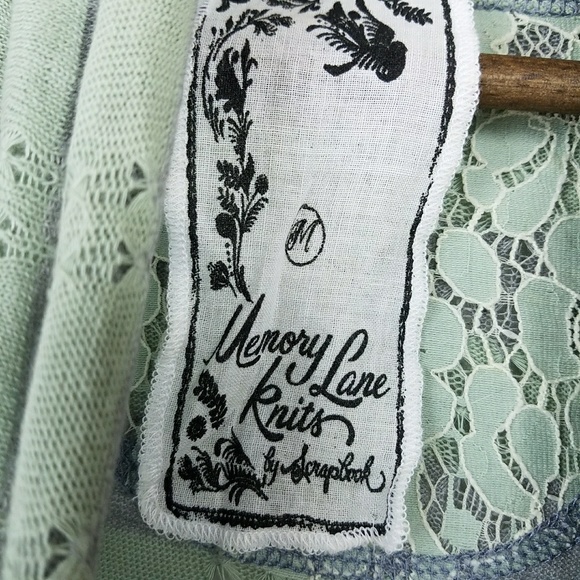 Anthropology Memory Lane Knits Cardigan Size M - Picture 4 of 6